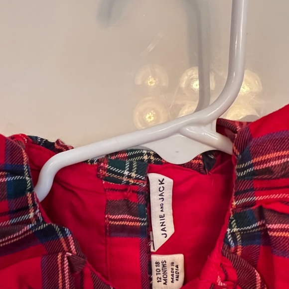 janie and jack christmas Classic tartan plaid patterning - Picture 5 of 6